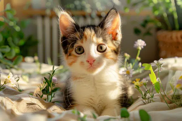 Chaton tricolore : Tout savoir sur les chatons à trois couleurs