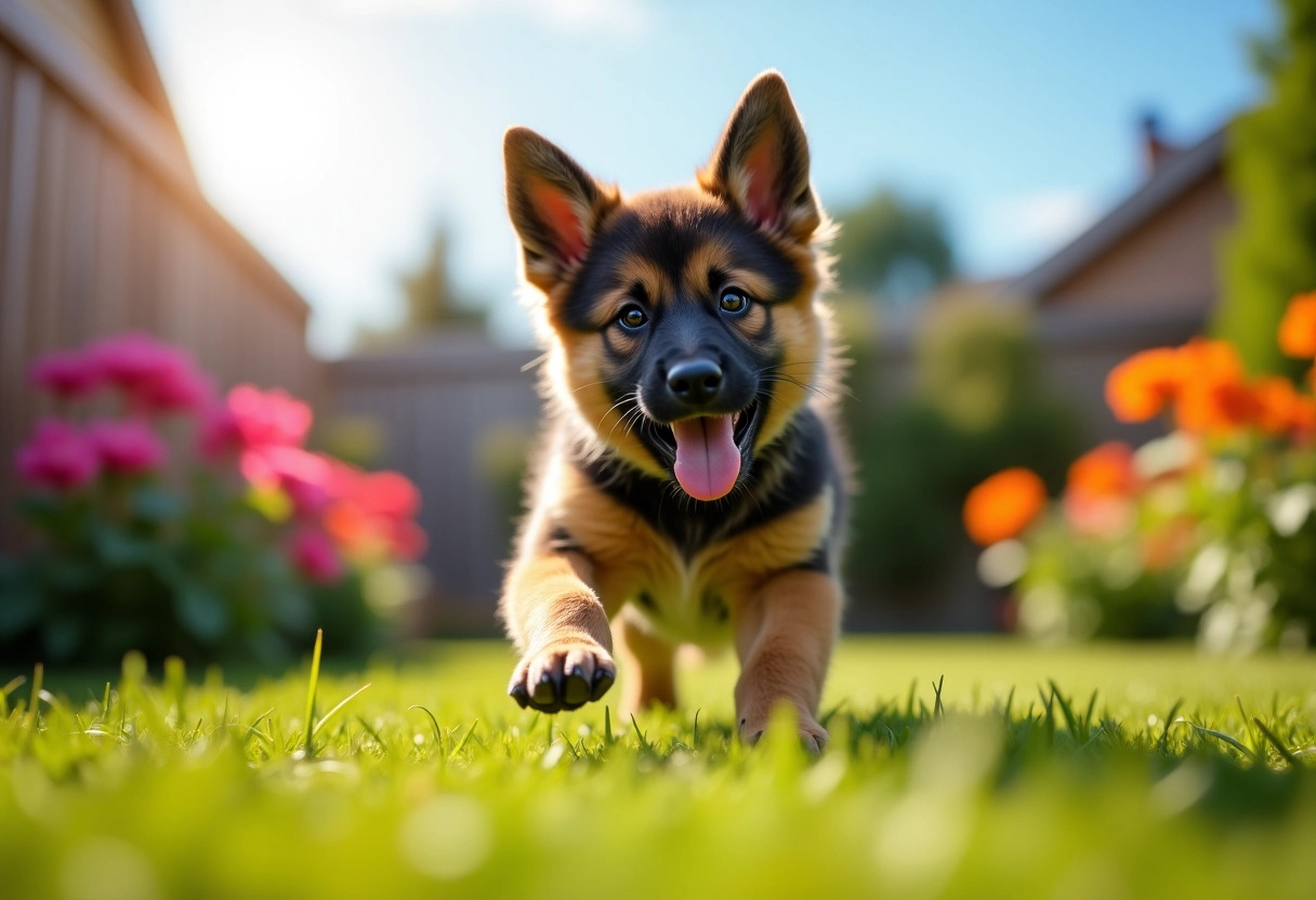 berger allemand croisé malinois