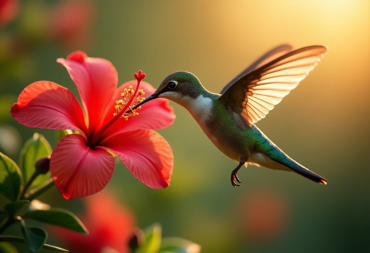 colibri  légèreté