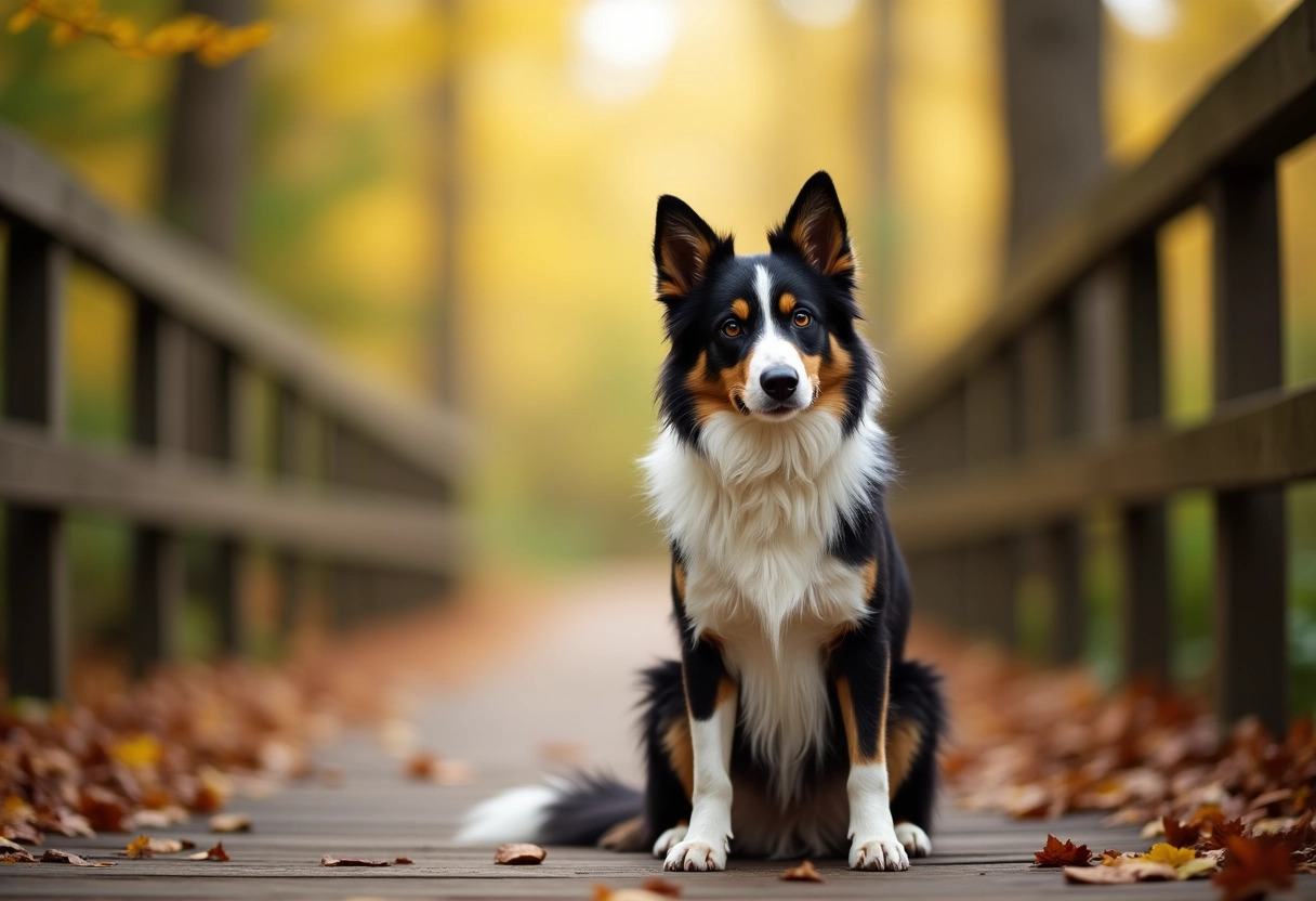 border collie tricolore