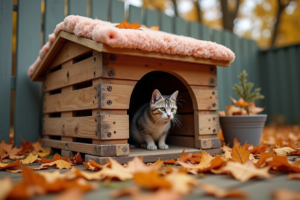 Isoler une maison pour chat errant : astuces et matériaux pour un abri chaud et sûr