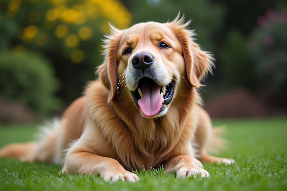 Que cache un chien vomissant de la bave blanche ?