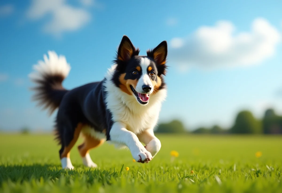 Le border collie tricolore : une palette de couleurs fascinante